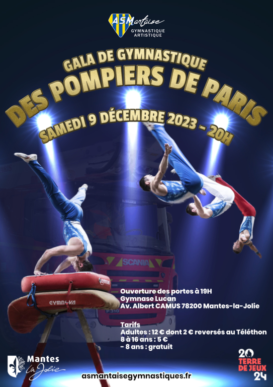 Gala de Gymnastique des Pompiers de Paris